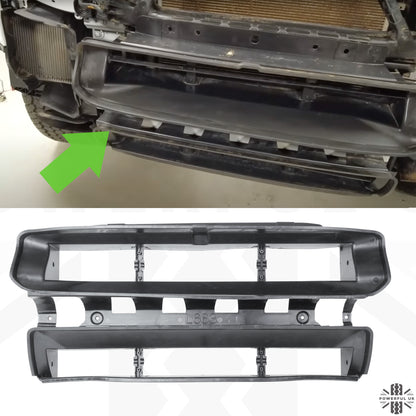 Lower Centre Air Deflector for Land Rover Defender L663