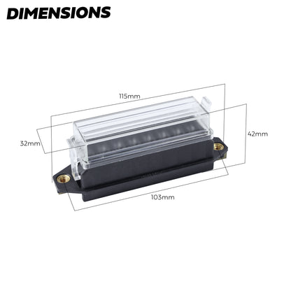Hella 8-pin ATO Fuse Holder
