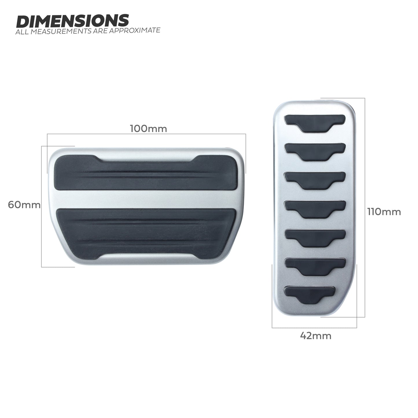 Genuine Pedal Cover Kit (Automatic) for Range Rover Evoque 2021+