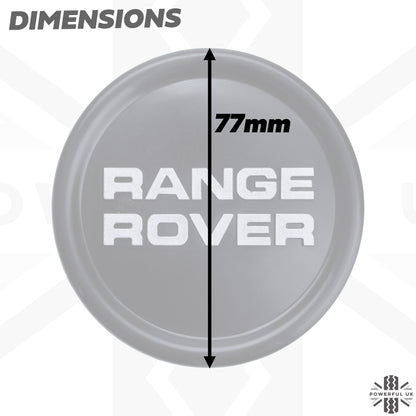 Genuine Wheel Centre Cap for Range Rover Classic - Black