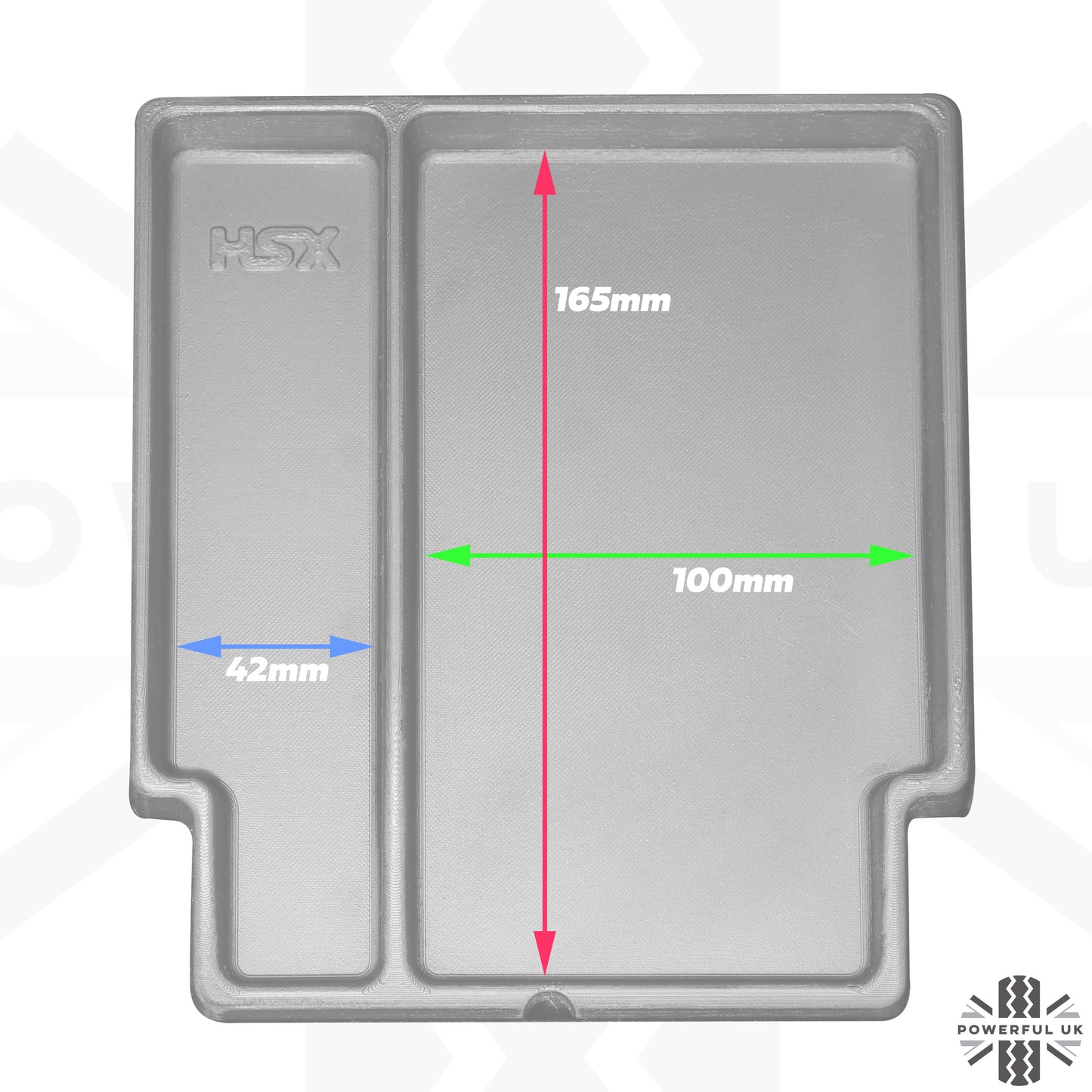 Centre Armrest Storage Tray for Range Rover Sport L494 2014-17 (for vehicles with NO fridge)