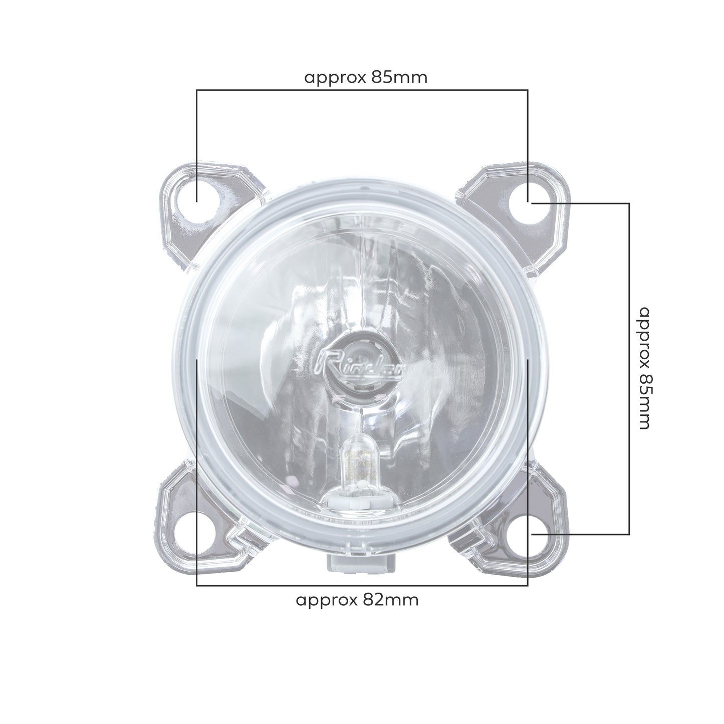 3" Headlight - Main Beam & Sidelight