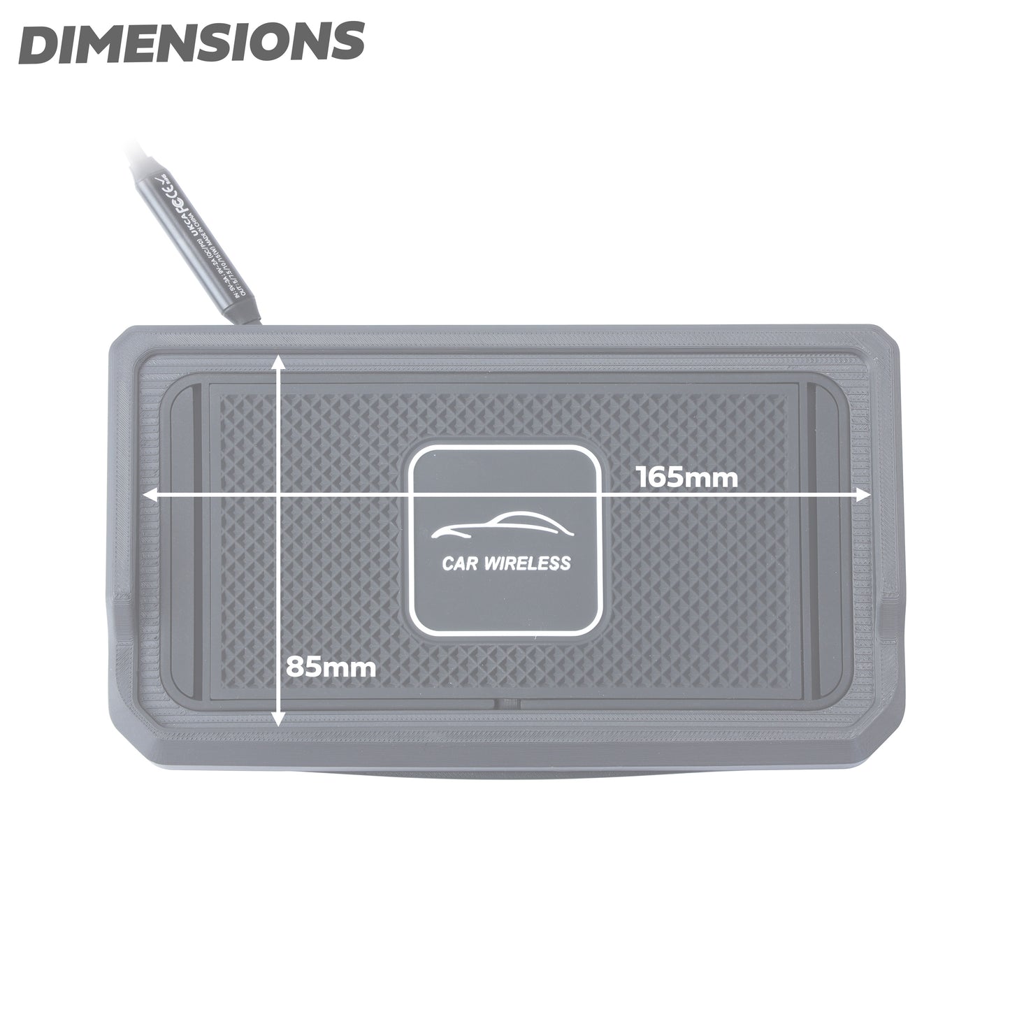 Passenger Side Wireless Phone Charging Tray for Land Rover Defender L663 (USB-C)