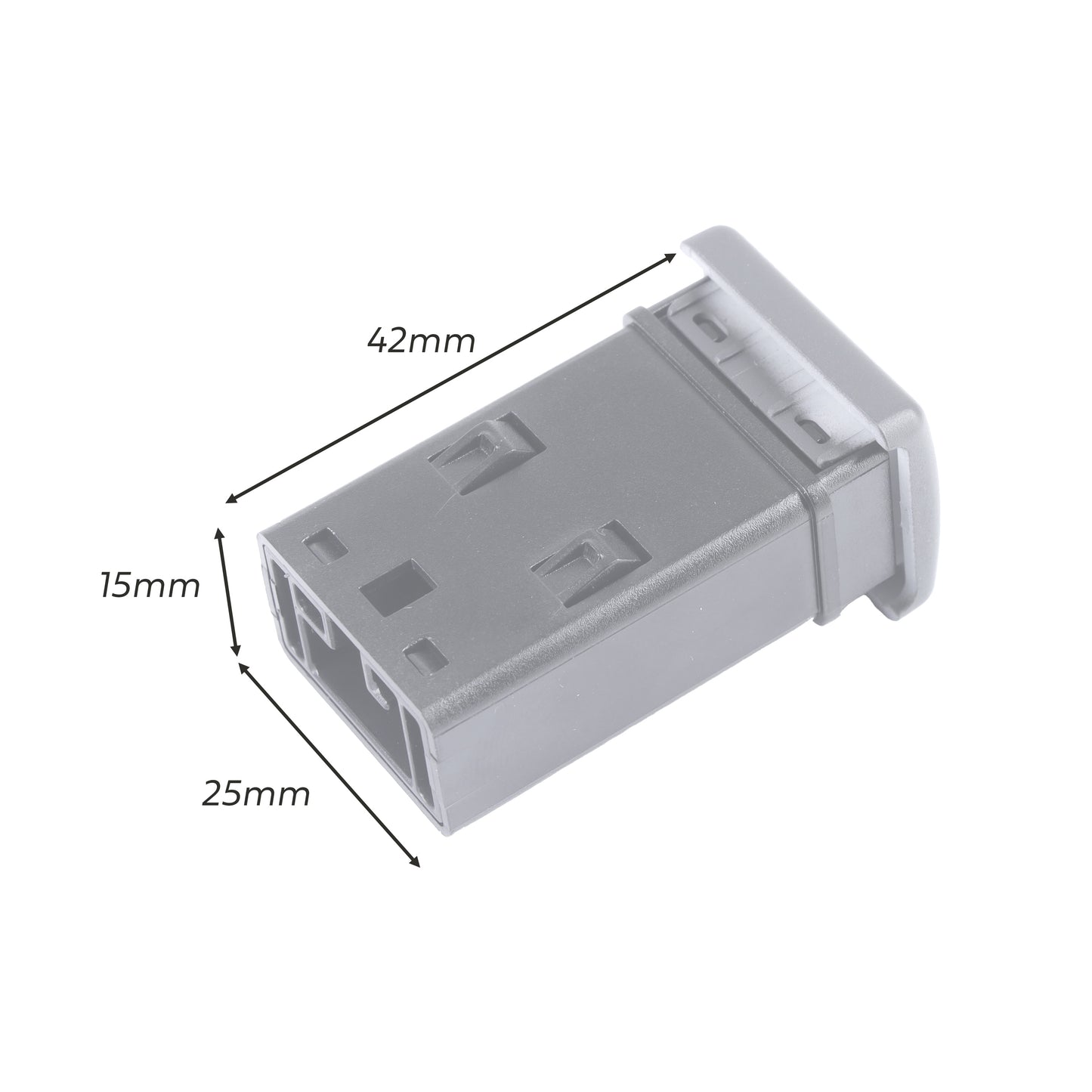 USB-C Socket for Land Rover Classic Defender Td5/2.4/2.2