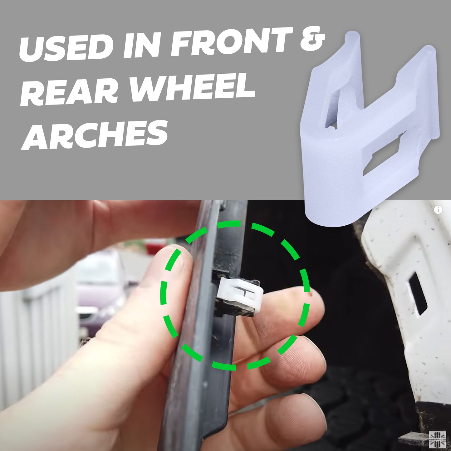 Exterior Trim Clips - 5pcs for Land Rover Discovery 5