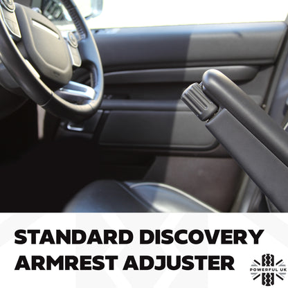 Adjusting Front Seat Arm Rest Knobs for Land Rover Discovery 5