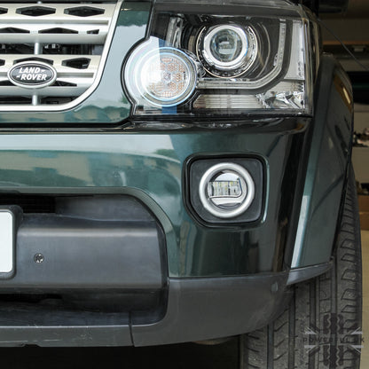 Front Bumper fog & DRL 2 in 1 LED lamps for Land Rover Discovery 4