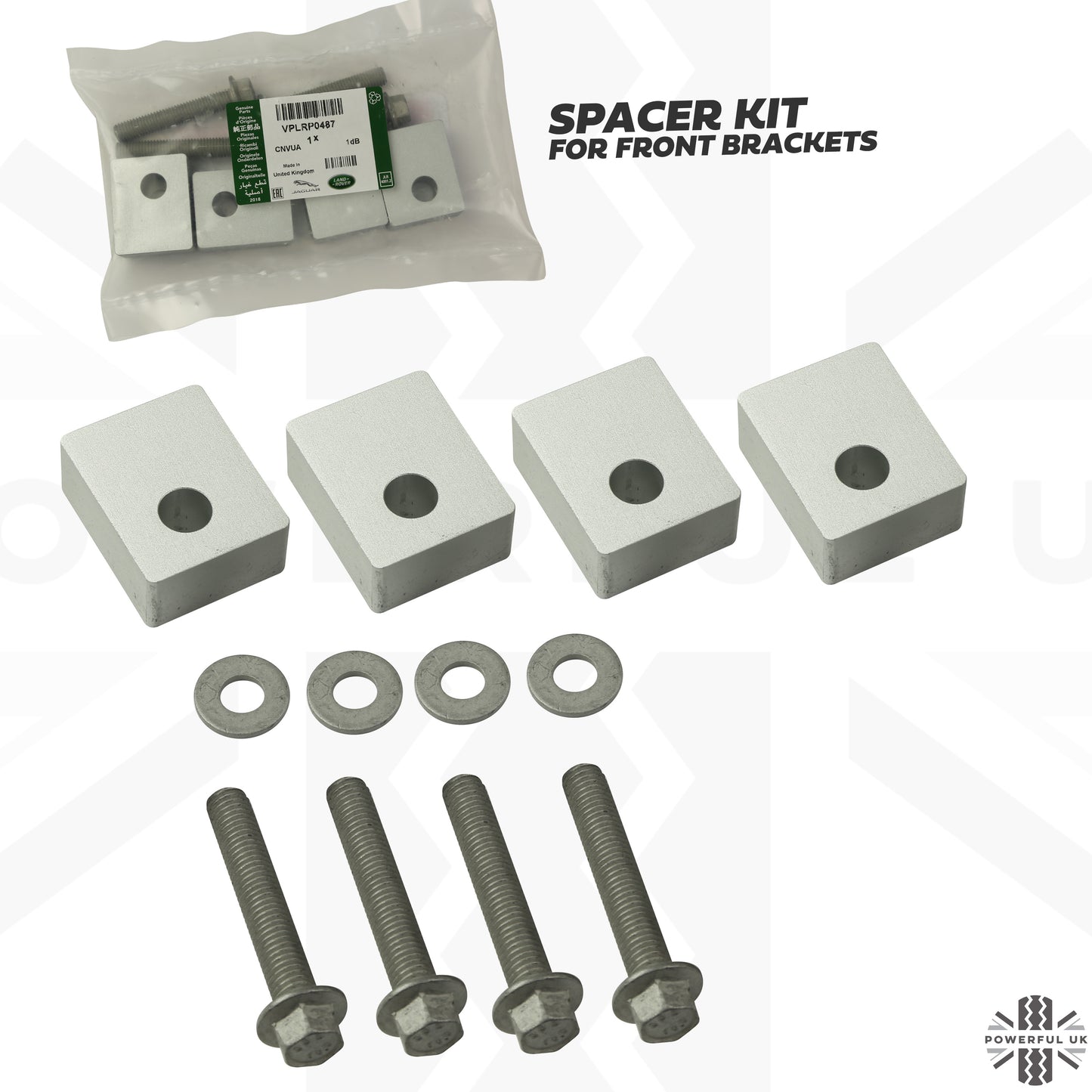 Side Step / Tube Spacer kit (genuine) for Land Rover Discovery 5 2021