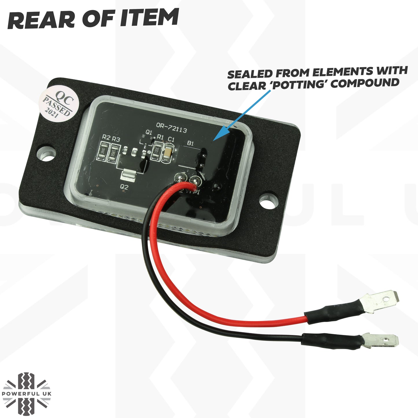 LED Rear Number plate light Kit for Land Rover Discovery 1 & 2