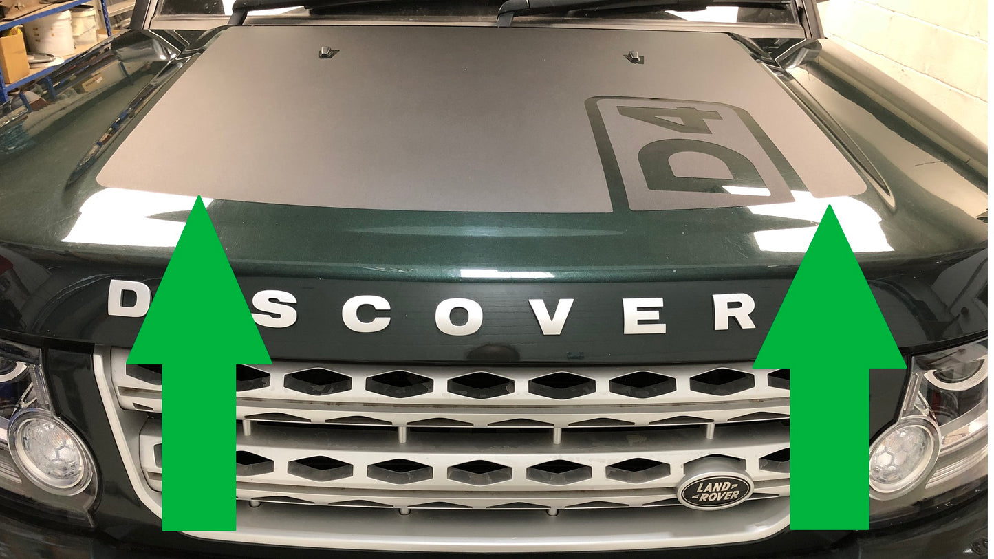 Anti-Reflective Bonnet Graphic - D4 for Land Rover Discovery 4