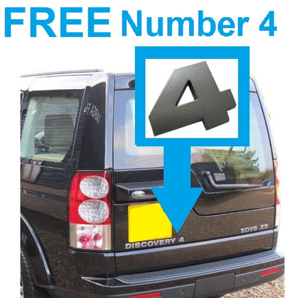 Front Grille for Land Rover Discovery 3 - Disco 4 look - Gloss Black