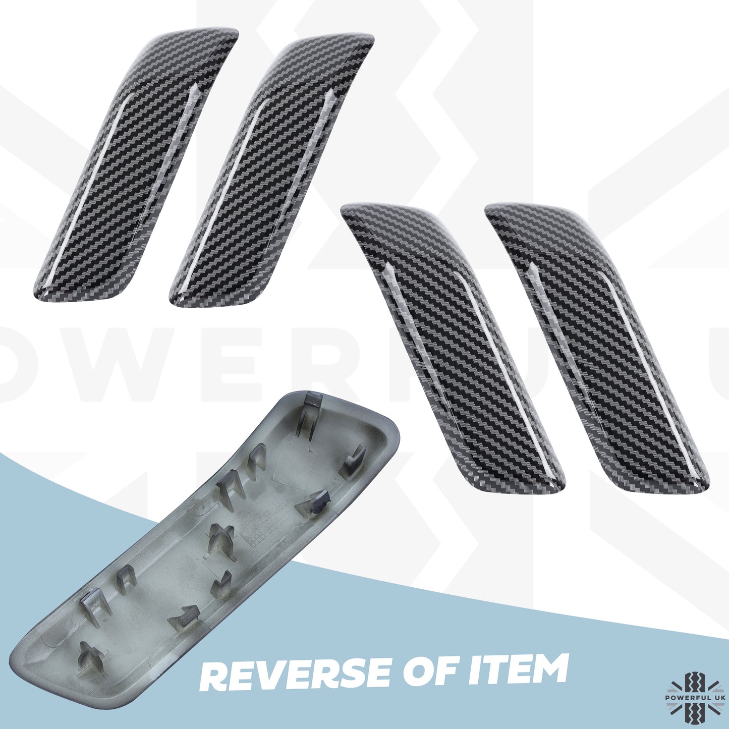 Interior Trim Kit for Land Rover Defender L663 - Carbon Fibre