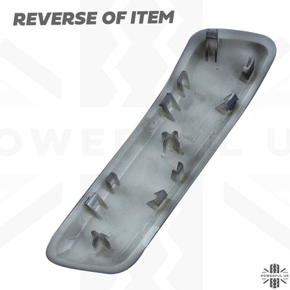 Interior Door Pull Finisher in Gloss Black for Defender L663 90 - RHD