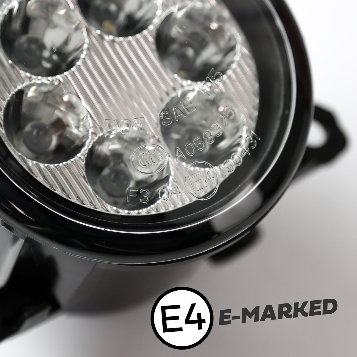Front Bumper Fog Lamps LED (6 LED) for Range Rover Sport 2010 - PAIR