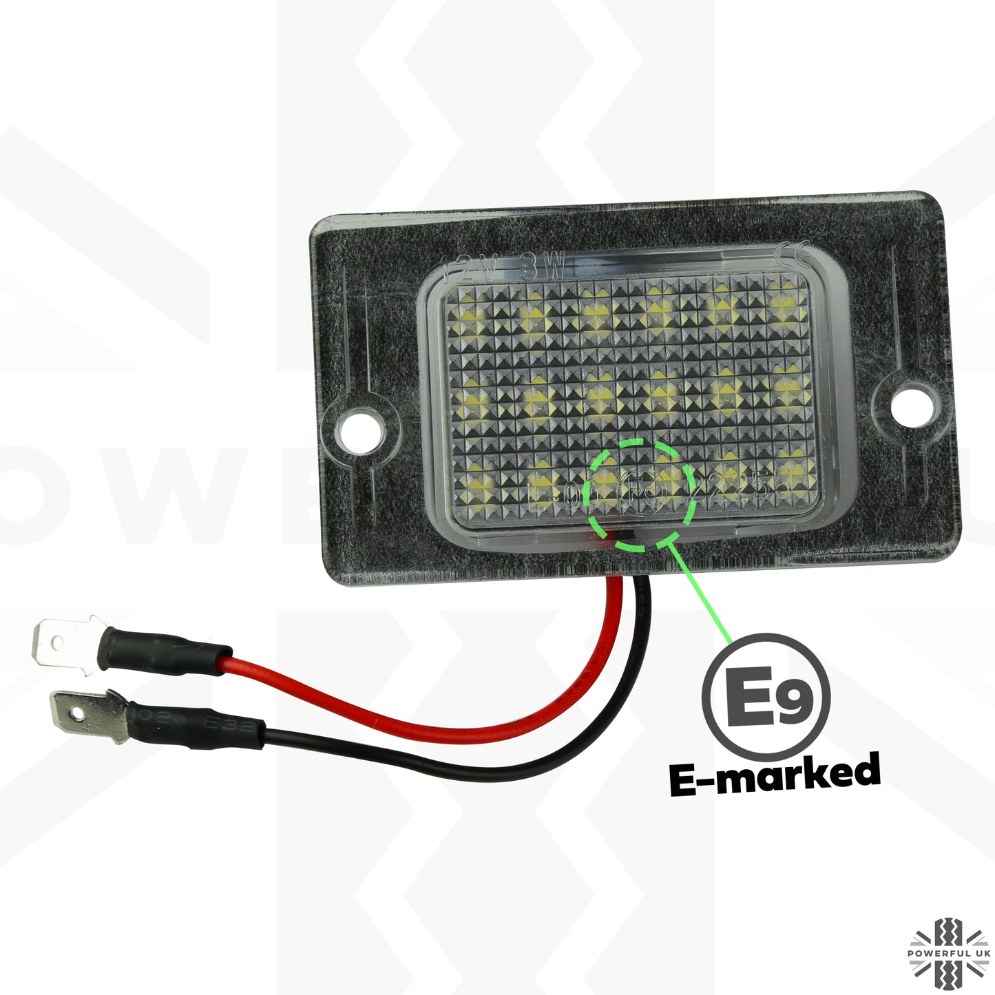 LED Rear Number plate light Kit for Land Rover Discovery 1 & 2