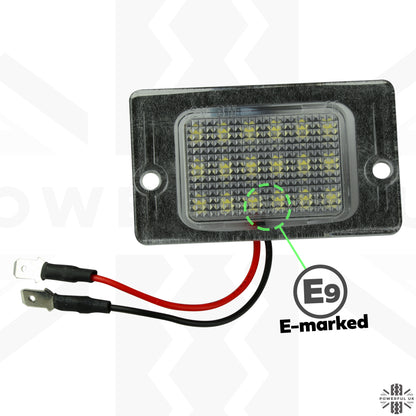 LED Rear Number plate light Kit for Land Rover Discovery 1 & 2
