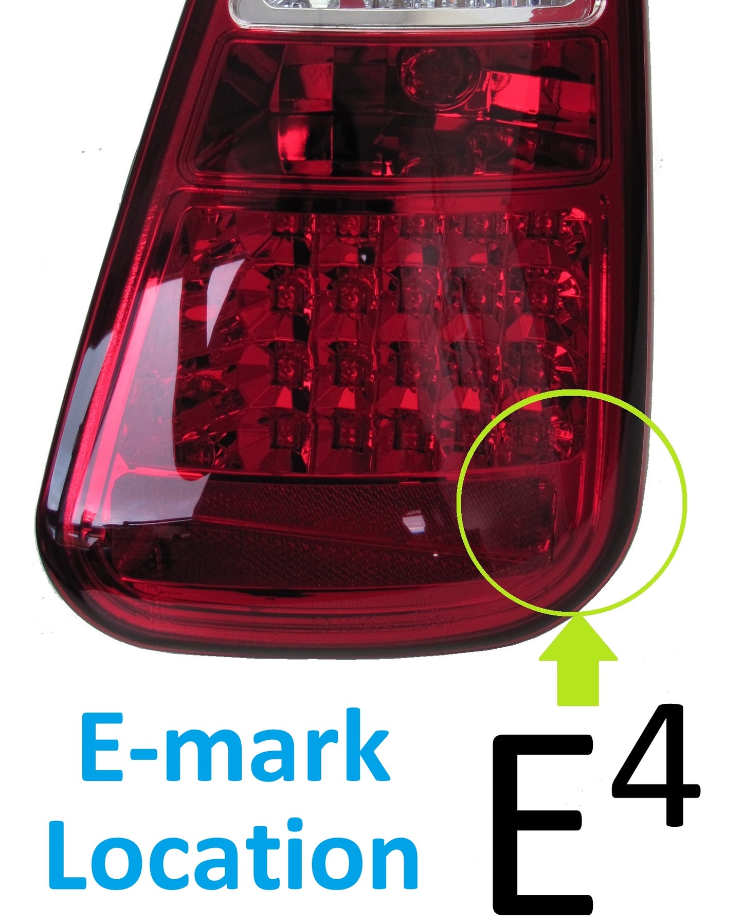 LED Rear Lights with FOG Lamp - Clear - for BMW Mini Cooper