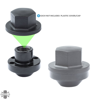 Locking Wheel Nut Kit for Land Rover Classic Defender Steel Wheels