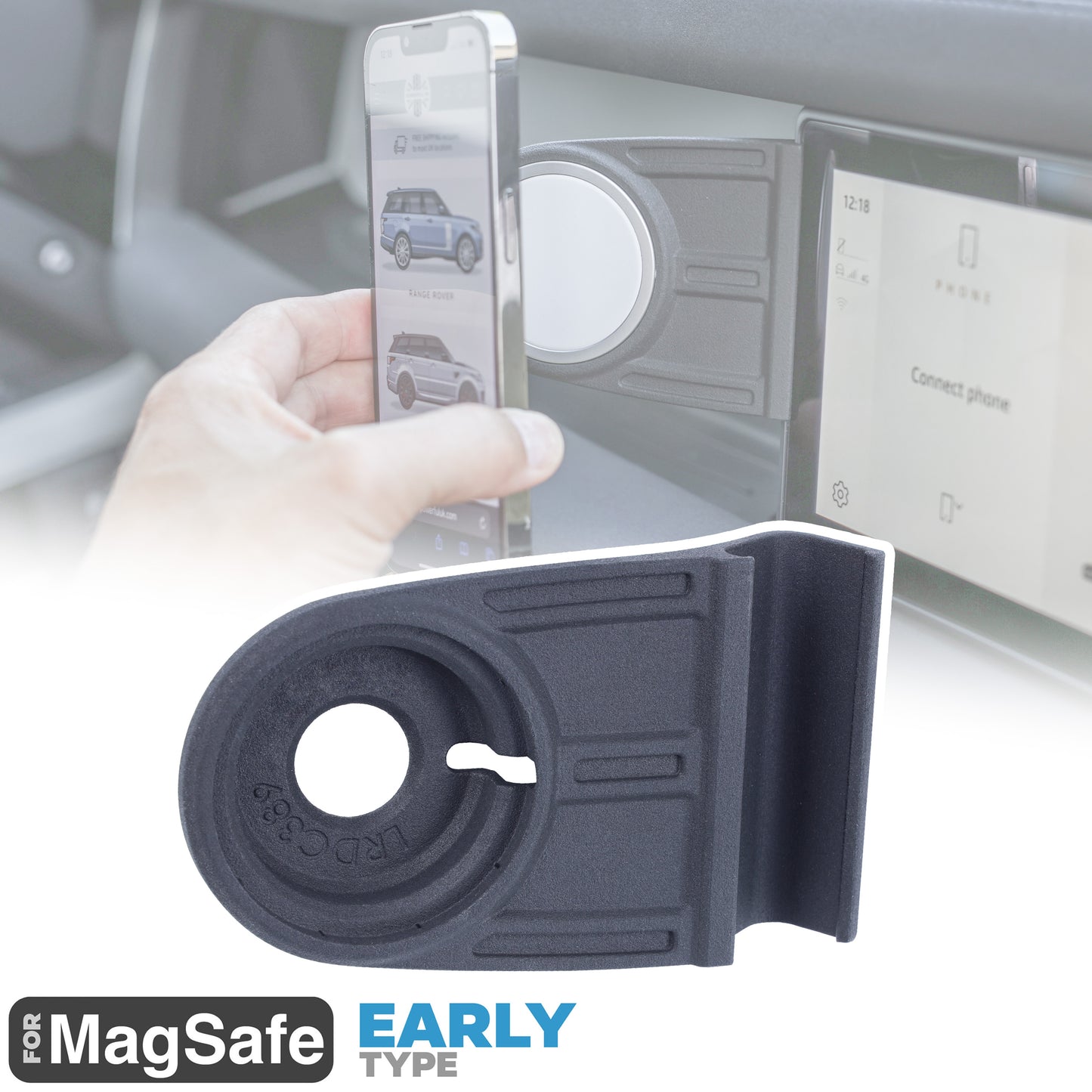10" Infotainment Screen Phone Mount for Land Rover Defender L663 - EARLY Magsafe Version