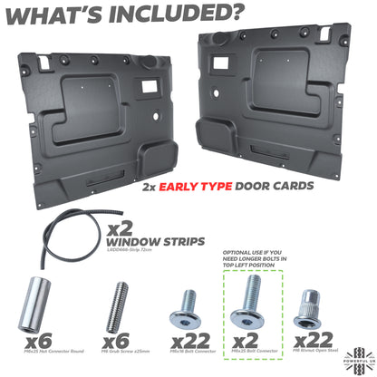 Door Card Upgrade Kit for Land Rover Classic Defender - Early Type