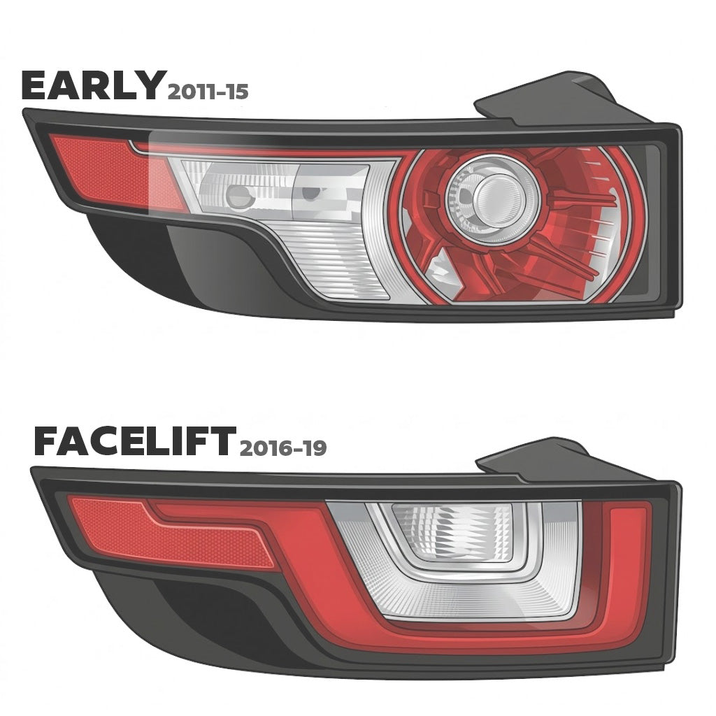 Facelift Rear Light for Range Rover Evoque - PAIR