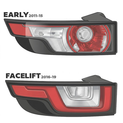 Facelift Rear Light for Range Rover Evoque - PAIR