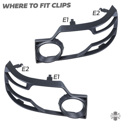 Headlight Guard Kit for Land Rover Freelander 2 - Early Type 2007-12