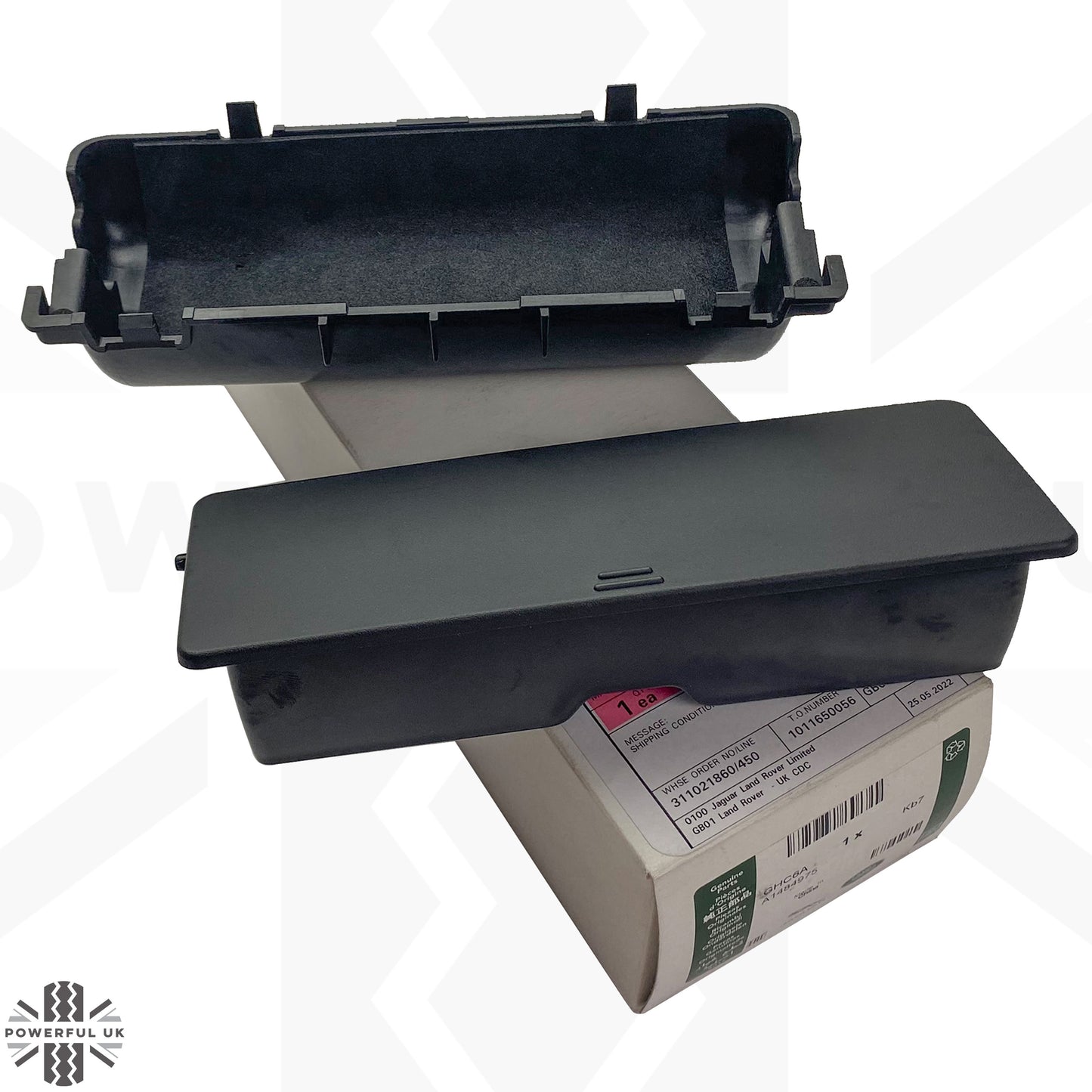 Sunglass Holder Retrofit Kit for Land Rover Defender L663 - Ebony Black