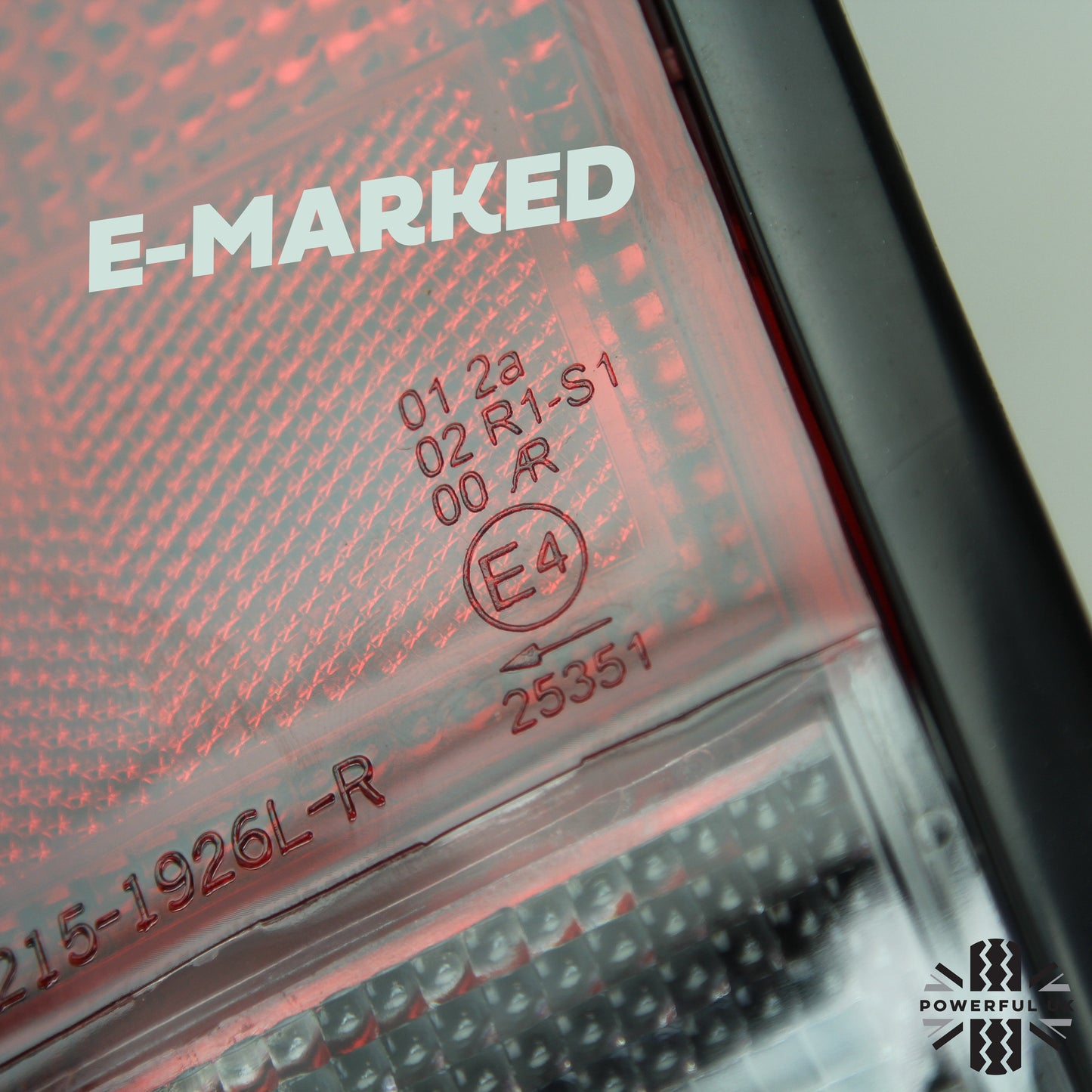 Rear Light - ORANGE/RED/CLEAR (36cm Tall) - RH - for Nissan Navara D21