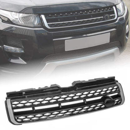 Front Grille - Autobiography Style - Black & Silver for Range Rover Evoque