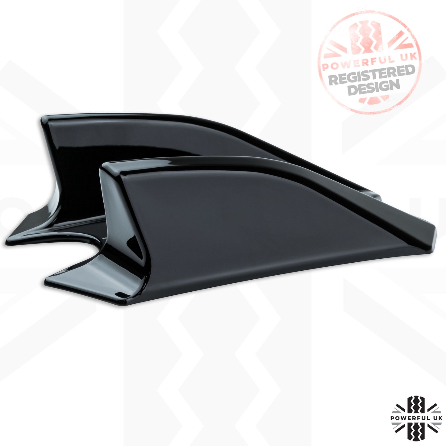Rear Roof Spoiler Dummy Twin Aerial Range Rover Evoque 2011-15