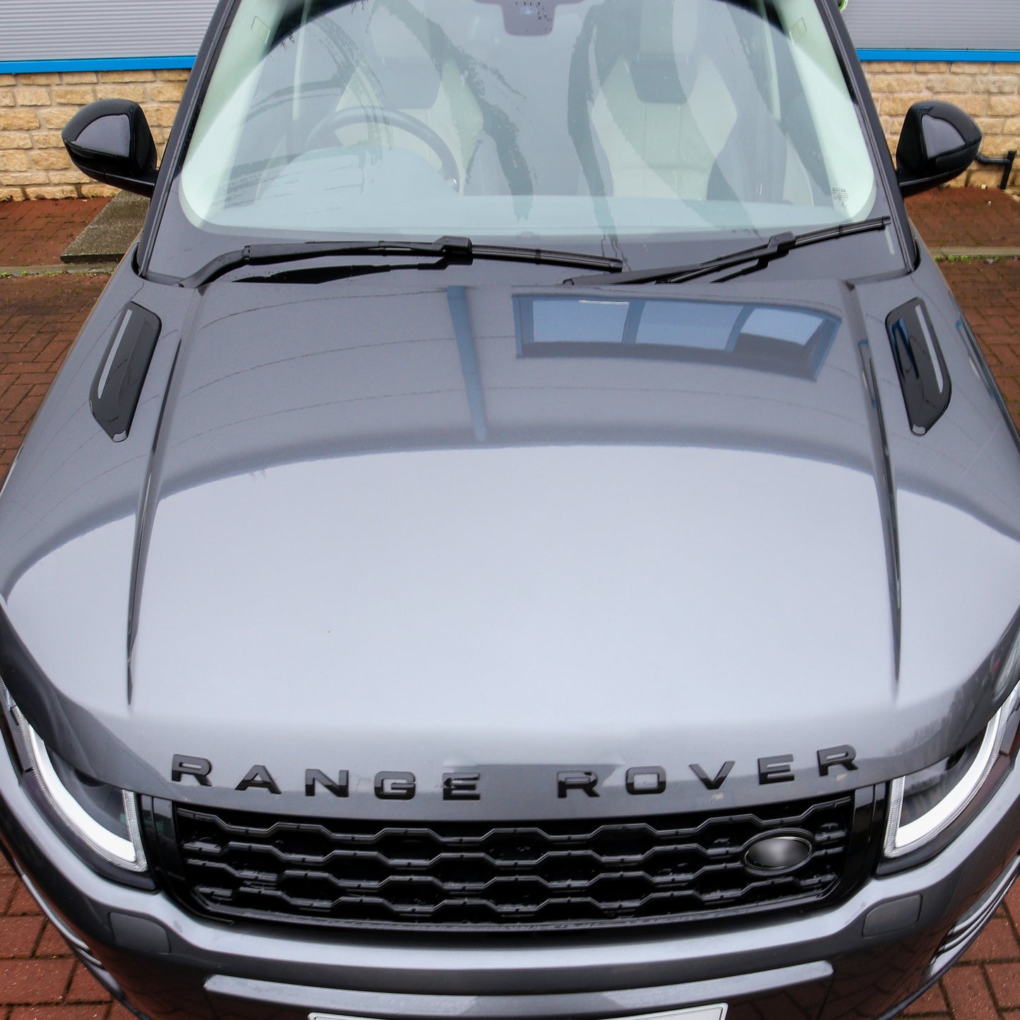 Dummy Bonnet Vents 'Black & Grey' for Land Rover Discovery Sport
