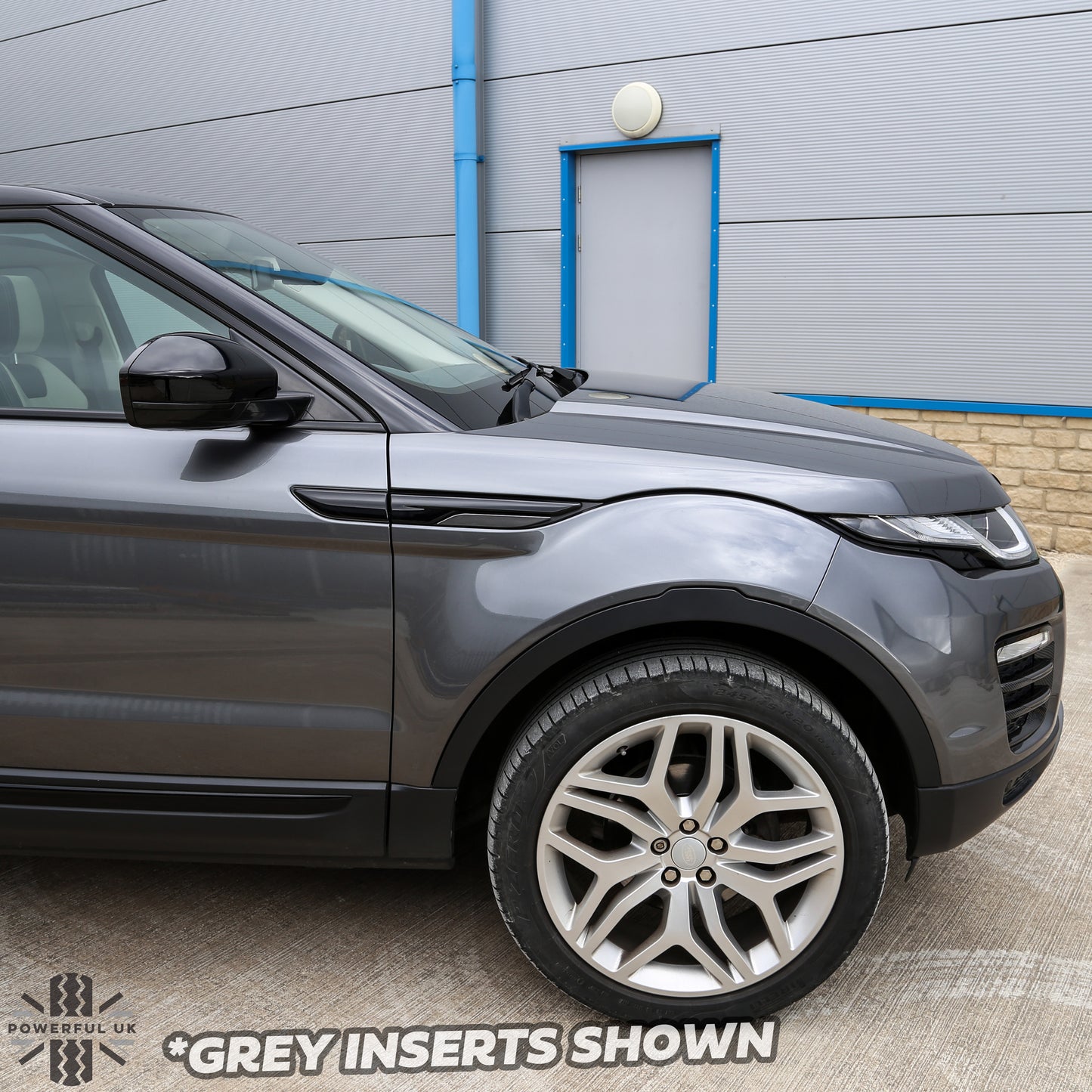 Side Vent Inserts - Grey for Range Rover Evoque