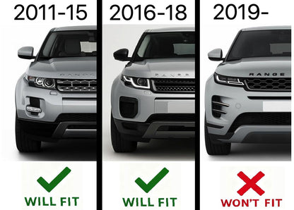 RIGHT Door Handle Key Piece for Range Rover Evoque1 L538 - Santorini Black