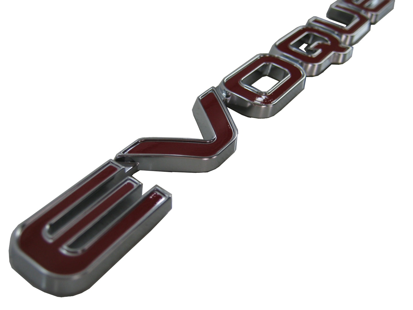 Genuine "EVOQUE SD4" Rear Badge - Red for Range Rover Evoque