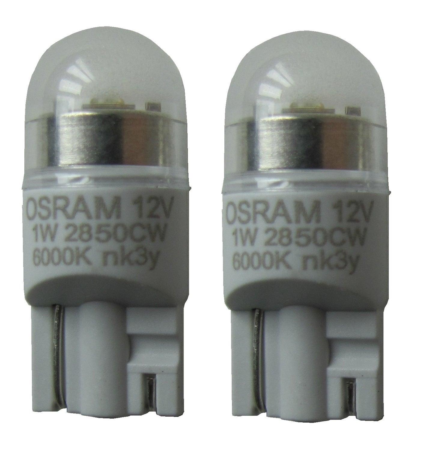 LED Rear Number Plate Light Bulb Upgrade - 2 pcs - White - for Range Rover Sport  L320