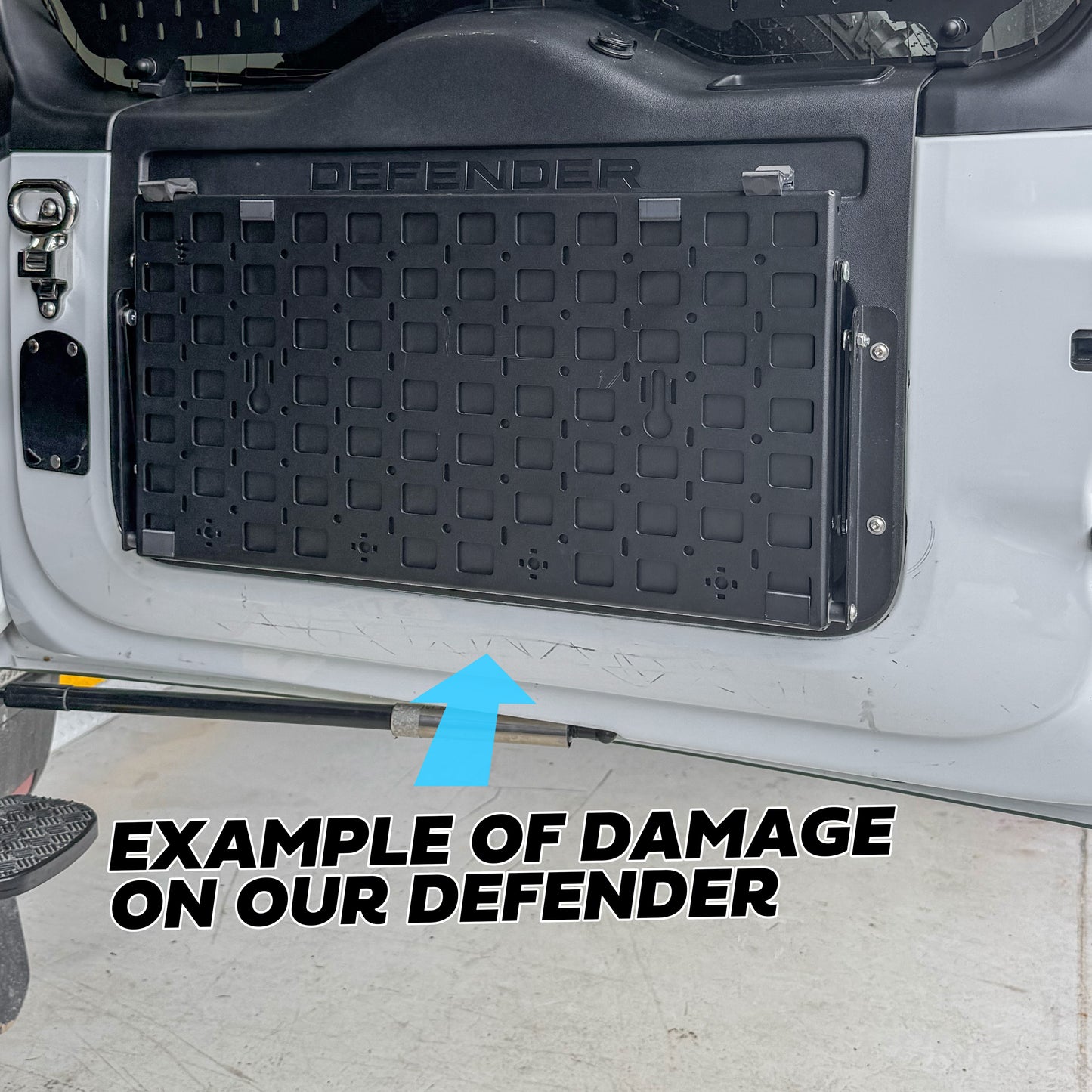 Protection Cover for Tailgate Door for Land Rover Defender L663