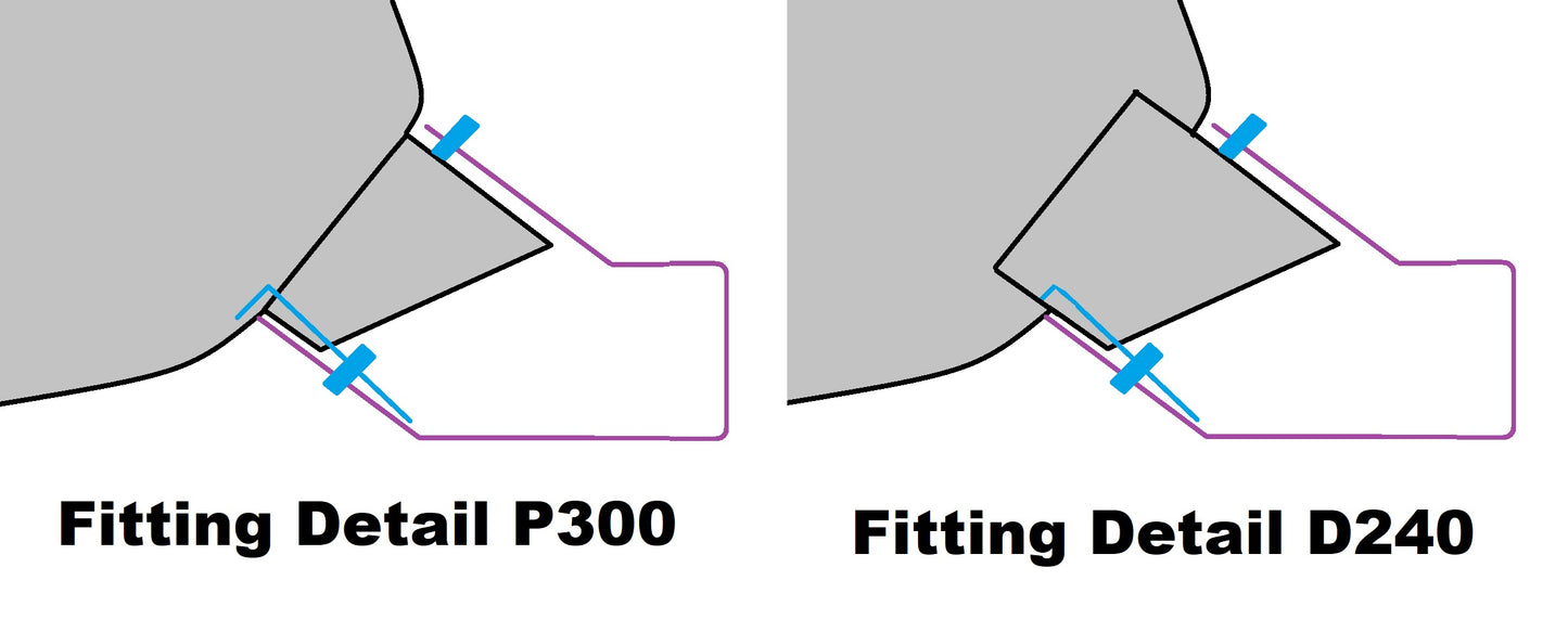 Exhaust Tips for Land Rover Defender L663 (for 55mm exhaust) - Stainless