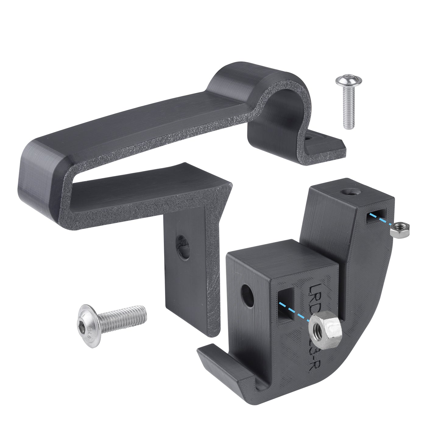 Hella Spotlight & Mount Kit for Expedition Roof Rack for Land Rover Defender L663