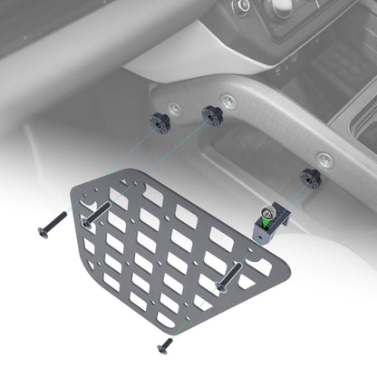1x Centre Console Molle Plate for Land Rover Defender L663