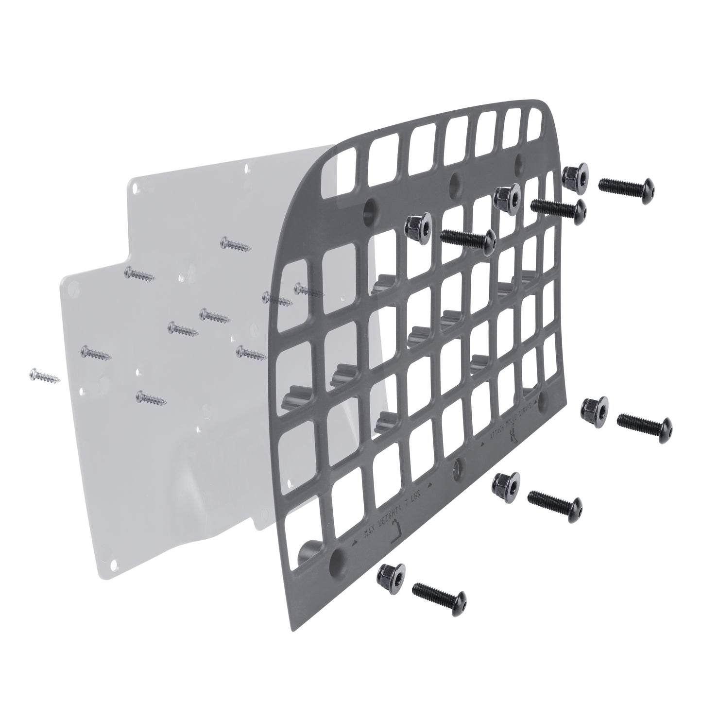 Seat Back Molle Plate Kit for Land Rover Defender L663
