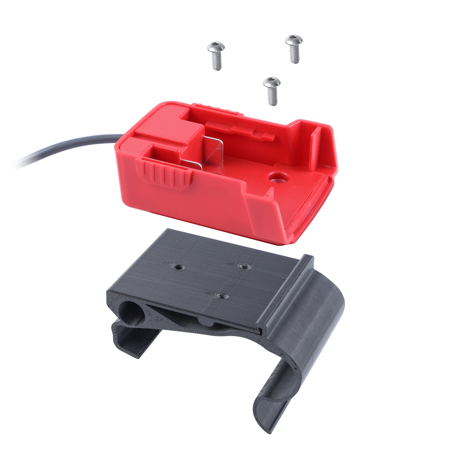 Milwaukee Battery Mount for Starlink Mini Land Rover Defender L663 Expedition Roof Rack