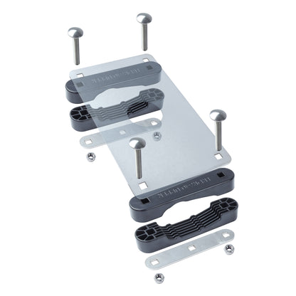 Roof Rack Mount Kit for the Land Rover Defender L663 - Kit A - LARGE Zinc Plated Steel