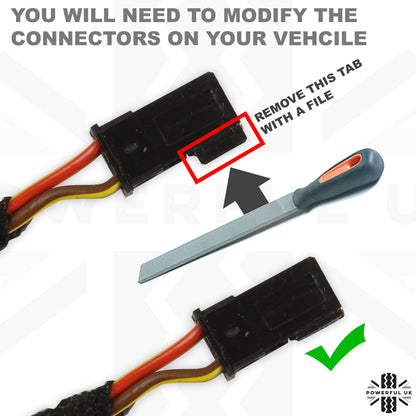 LED Full Interior Light Kit for Range Rover L322 Vogue (17pc)