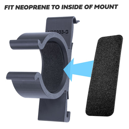 2x Bull Bar Number Plate Holders for Land Rover Classic Defender