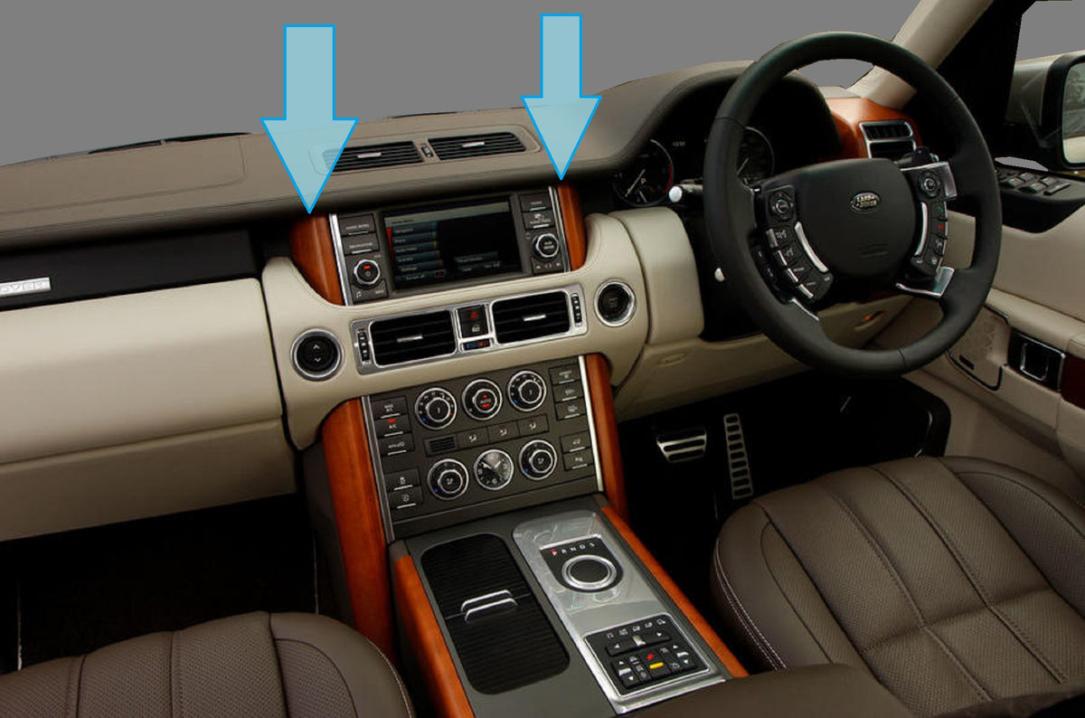 Genuine Interior Screen Surrounds Cherry for Range Rover L322 2006-12