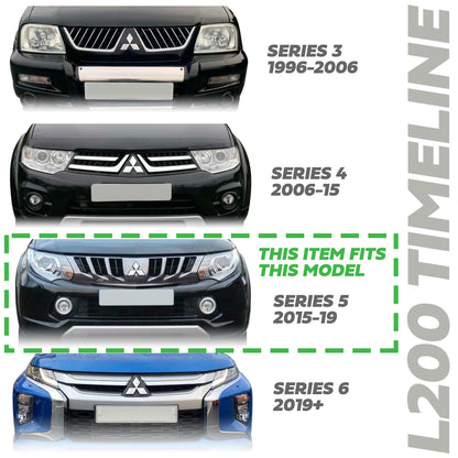 2" Rear Shackle Lift Kit fo Mitsubishi L200 Triton 2015-19