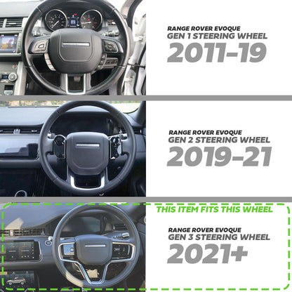 Touch Switch Pack (Late Type) for Range Rover Evoque 2 2021+ - HEATED - Right