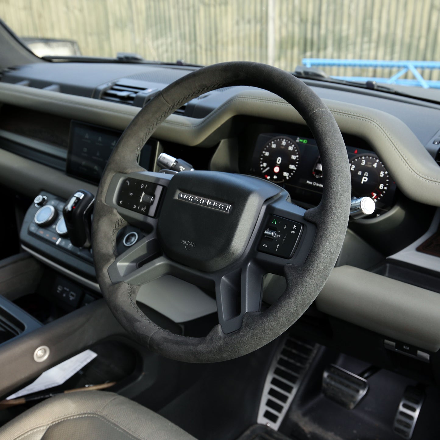 USED - Genuine Alcantara Steering Wheel for Land Rover Defender L663