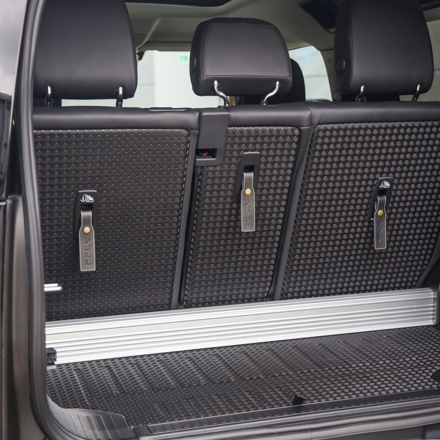 3x PULL Tabs for Land Rover Defender L663 - Black